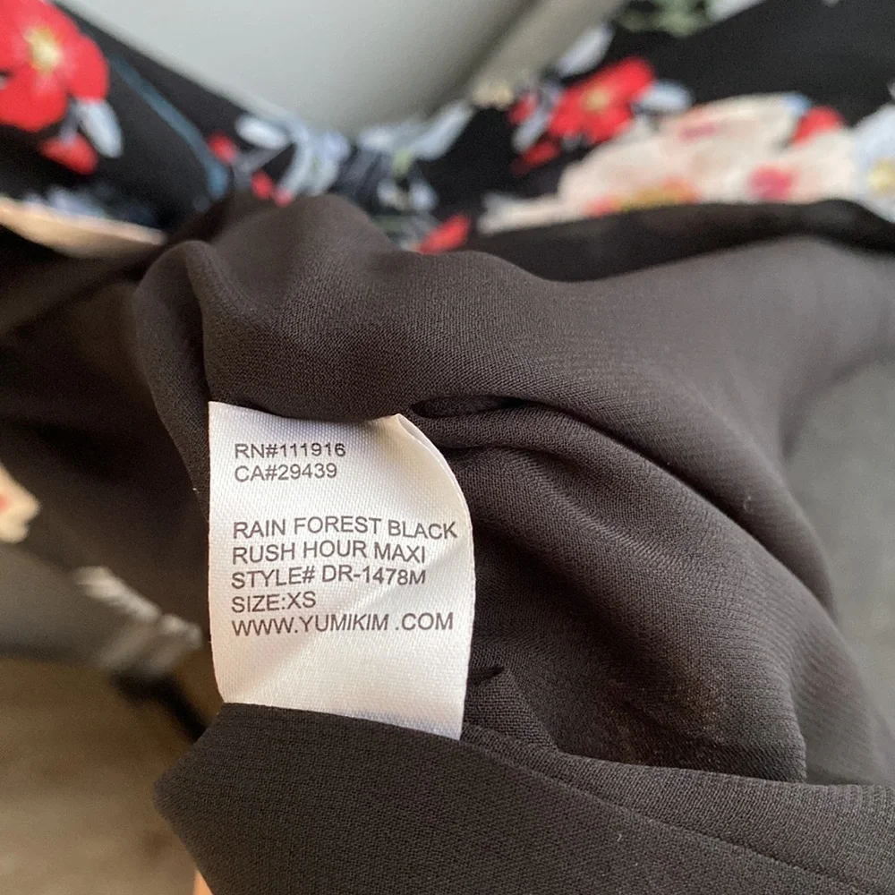 Yumi Kim / Rain Forest Black Rush Hour Maxi - Picture 11 of 12